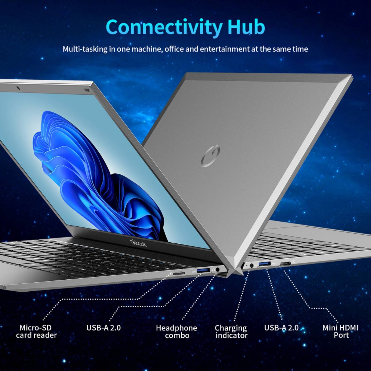 G-Tab G14 Laptop | Slim, Fast & Reliable 14-Inch Laptop