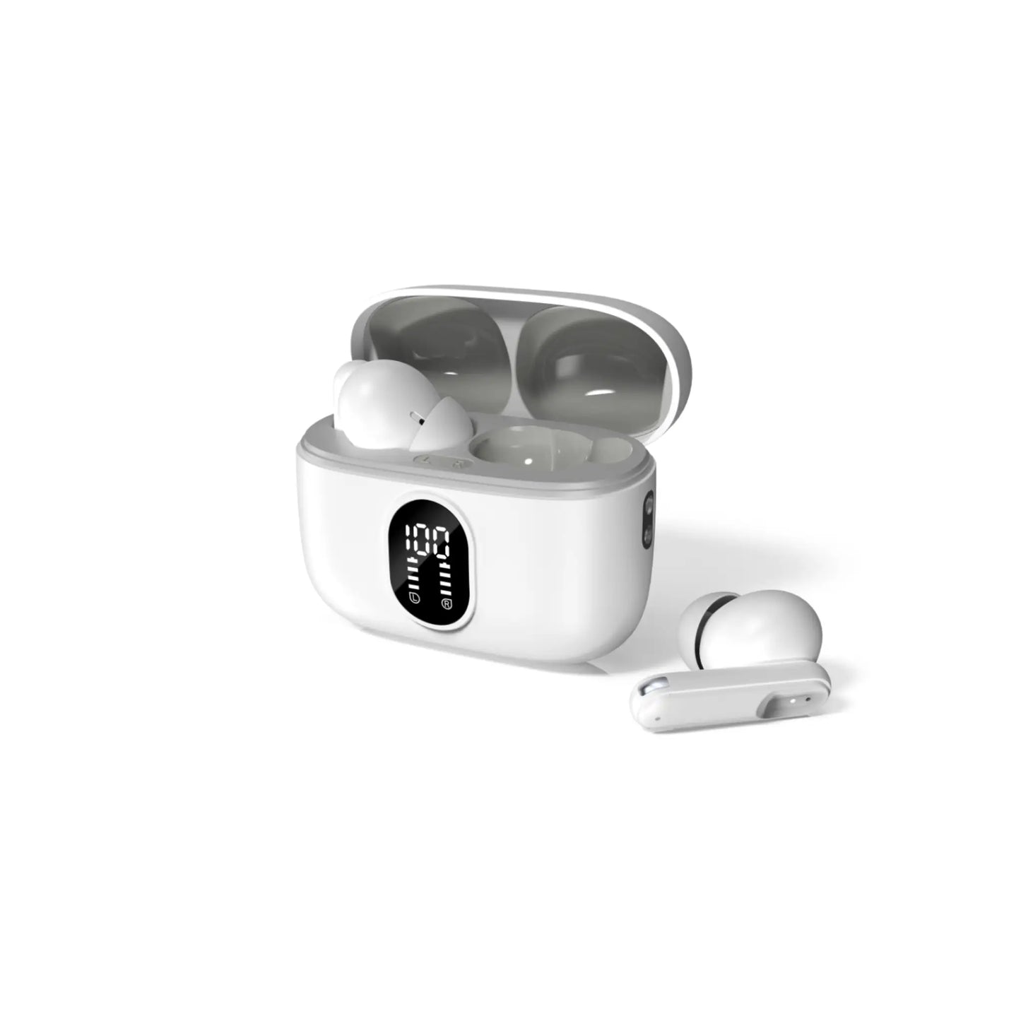 Hezire HBudz Aura Wireless Earbuds | Hybrid ANC + ENC, Bluetooth 5.3 | HEZ-TWS-550