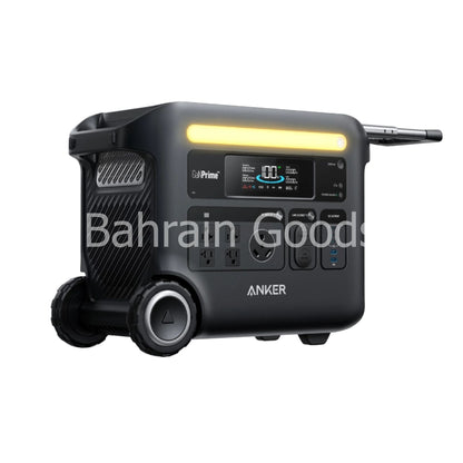 Anker SOLIX F2600 Portable Power Station 2560Wh｜2400W Bahrain Goods AN.A1781211.BK