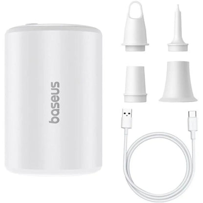 Baseus PocketGo Portable Air Pump – 3500Pa Mini Electric Inflator for Mattress, Boat & Camping