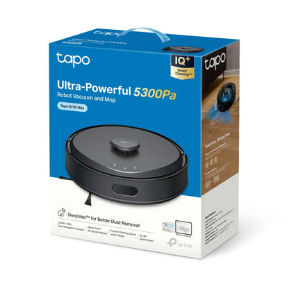 TP-Link Tapo RV30 Max Robot Vacuum & Mop | 5300Pa LiDAR Smart Cleaner