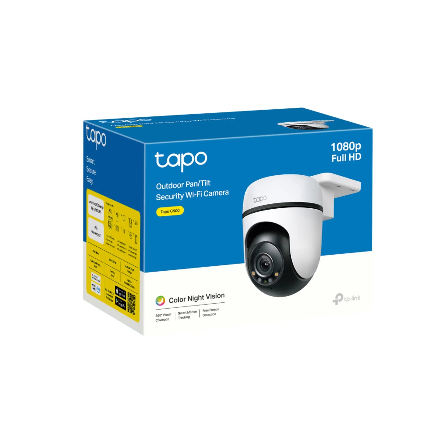 TP-Link Tapo C500 Outdoor Pan Tilt Security WiFi Camera 1080P