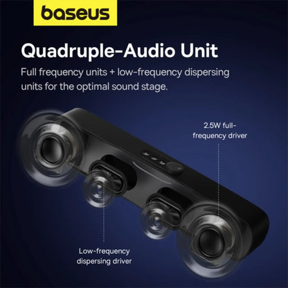 Baseus AeQur DS10 Mini Bluetooth Soundbar Speaker