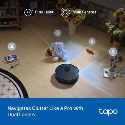 TP-Link Tapo RV50 Pro Omni AI Robot Vacuum & Mop with Self-Cleaning Station