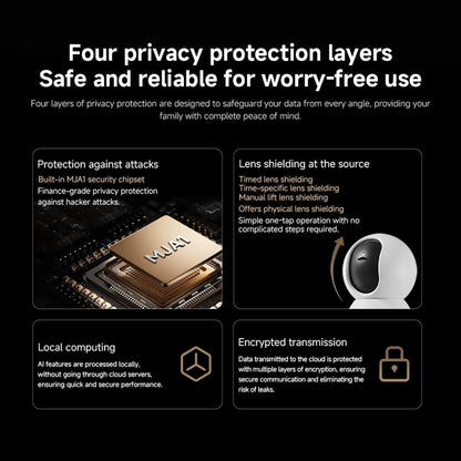 Xiaomi Smart Camera C701 8MP 4K HDR | AI Detection, Baby Cry & Pet Tracking | Indoor Security Camera