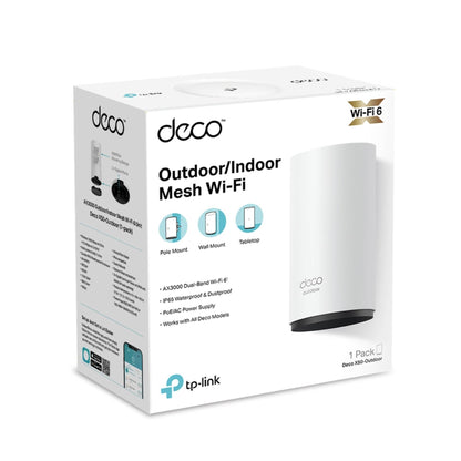 TP-Link Deco X50-Outdoor AX3000 Mesh WiFi 6 | IP65 PoE