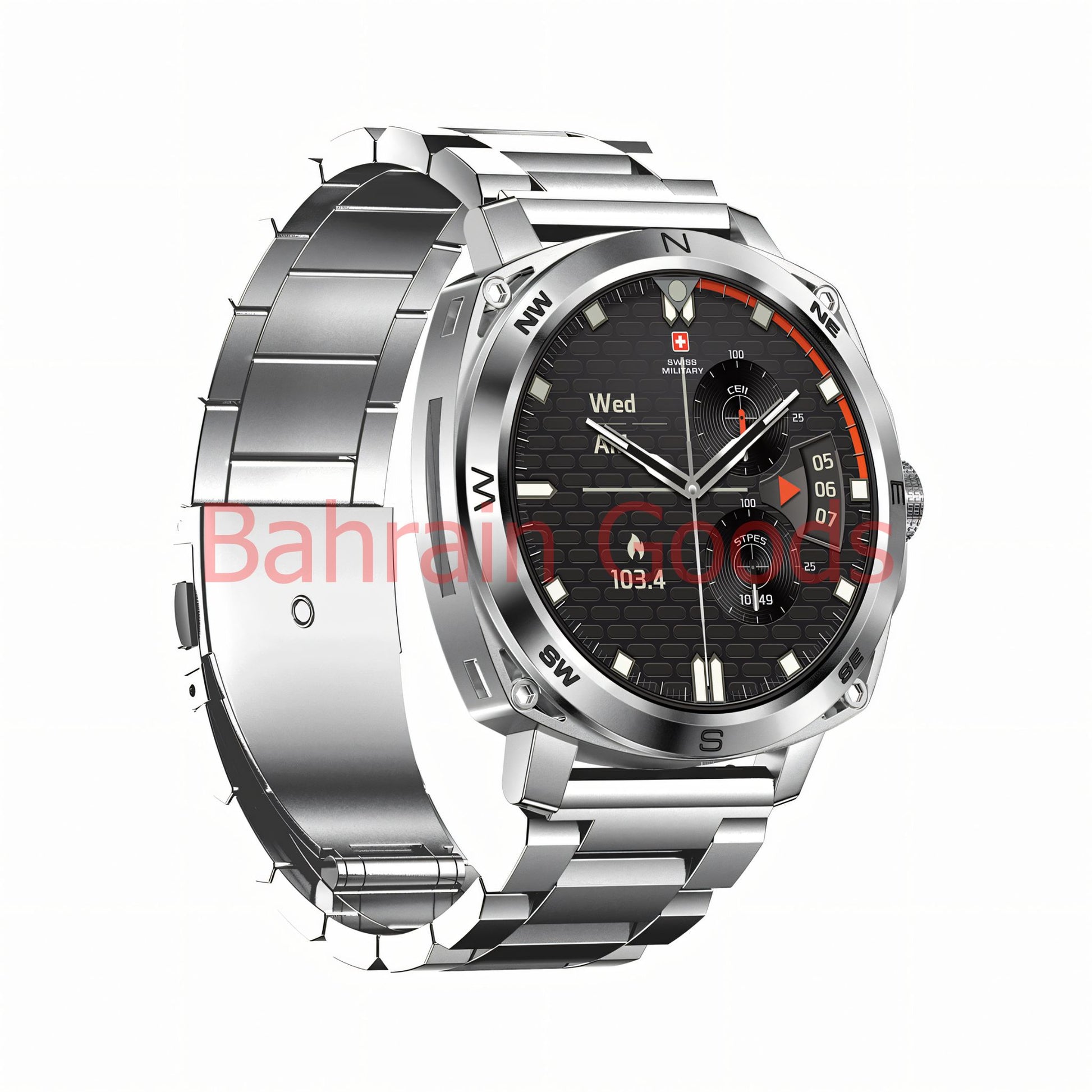 Swiss Military Smartwatch DOM4 Bahrain Goods