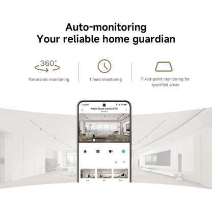 Xiaomi Smart Camera C701 8MP 4K HDR | AI Detection, Baby Cry & Pet Tracking | Indoor Security Camera