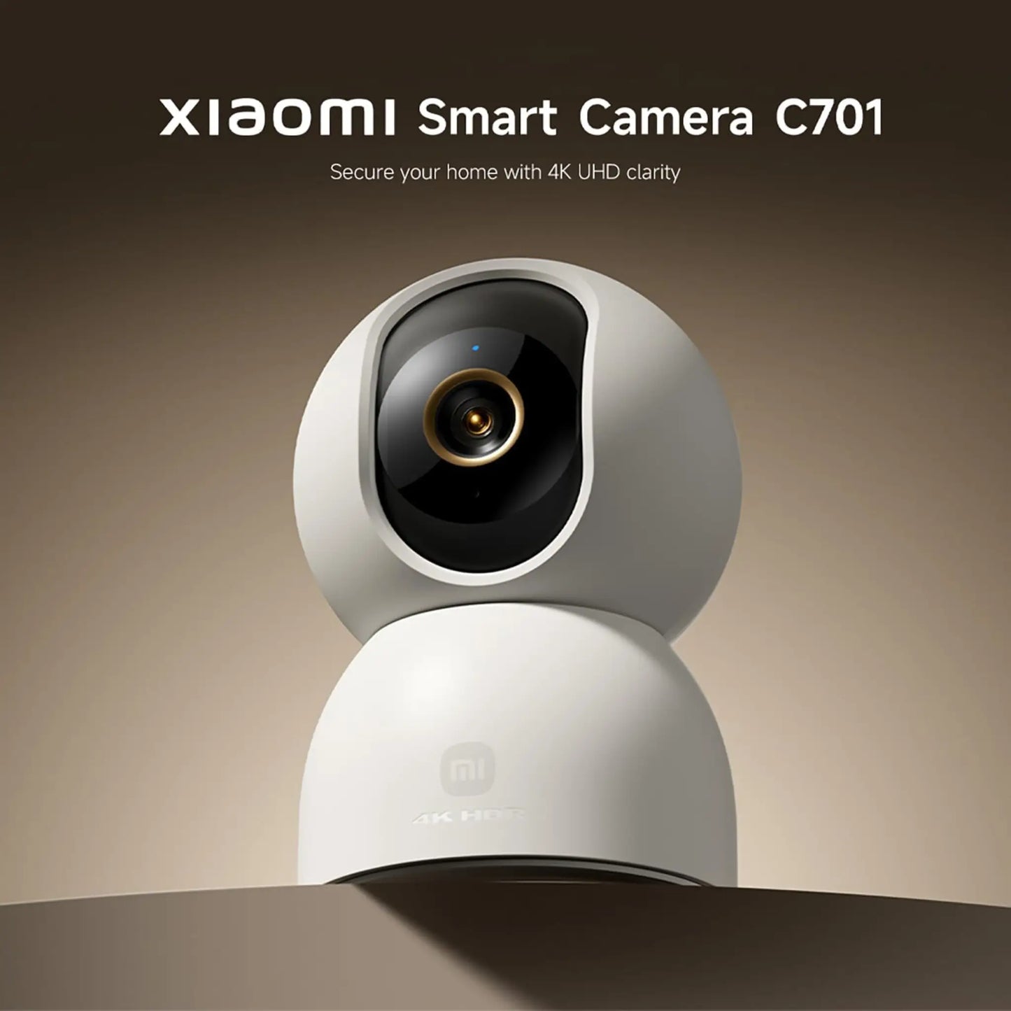 Xiaomi Smart Camera C701 8MP 4K HDR | AI Detection, Baby Cry & Pet Tracking | Indoor Security Camera