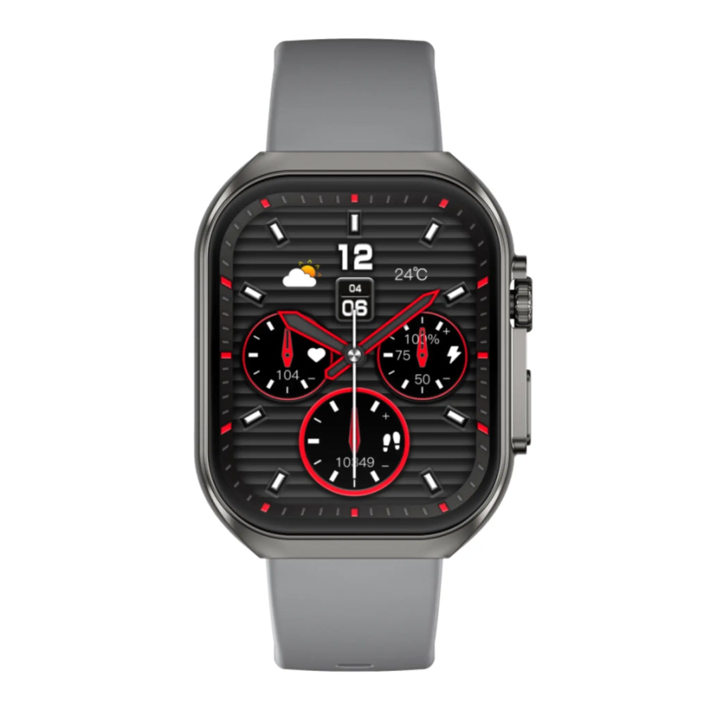Hezire Hwatch Curve Smartwatch AMOLED Display Bluetooth Calling | HEZ-SW-09
