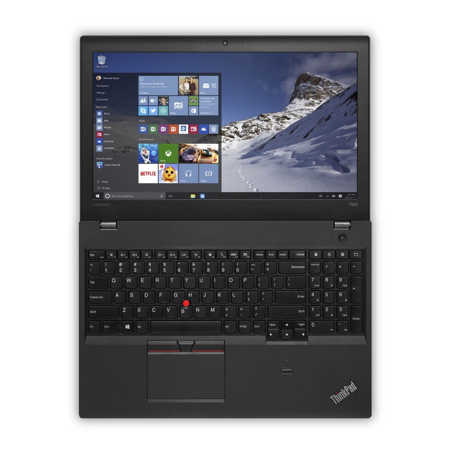 Lenovo ThinkPad T560 Laptop, 15.6-inch 6th Gen Intel Core i7