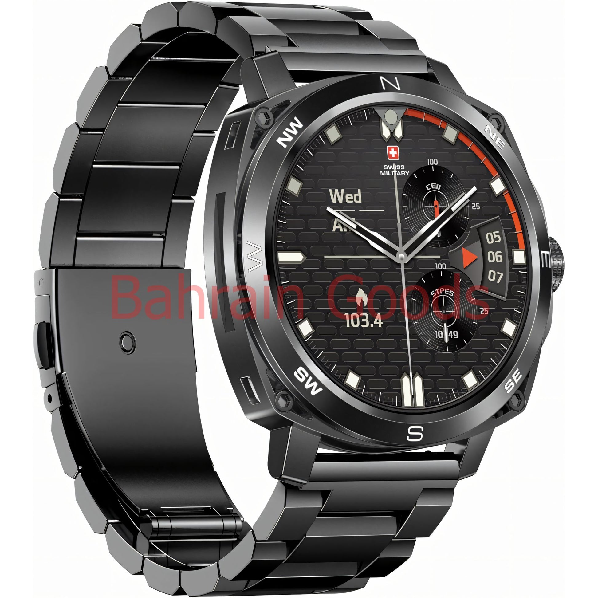 Swiss Military Smartwatch DOM4 Bahrain Goods