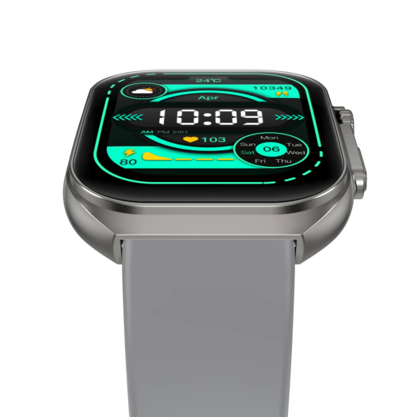 Hezire Hwatch Curve Smartwatch AMOLED Display Bluetooth Calling | HEZ-SW-09