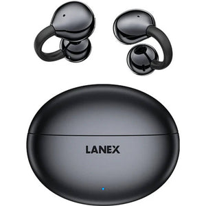Lanex X11 Ear Clip Wireless Earphones Gray – HiFi Sound, Ultra Light, Smart Touch