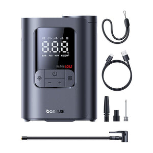 Baseus GoTrip VA1 Max and VA1 Pro Car Air Pump 7500mAh Portable Tire Inflator – Fast 100W Air Compressor