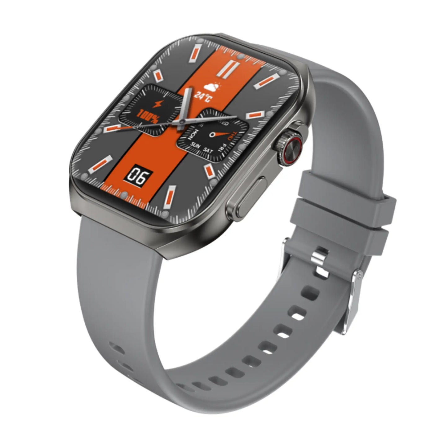 Hezire Hwatch Curve Smartwatch AMOLED Display Bluetooth Calling | HEZ-SW-09