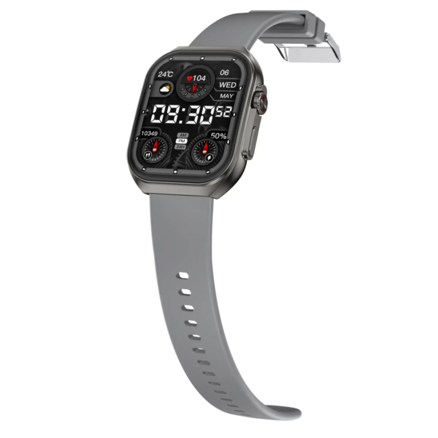 Hezire Hwatch Curve Smartwatch AMOLED Display Bluetooth Calling | HEZ-SW-09