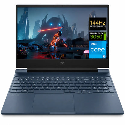 HP Victus 15-FA0092NE Gaming Laptop | 12th Gen Intel® Core™ i5-12450H | 16GB DDR4 RAM, 512GB NVMe SSD | 4GB NVIDIA® GeForce RTX™ 3050