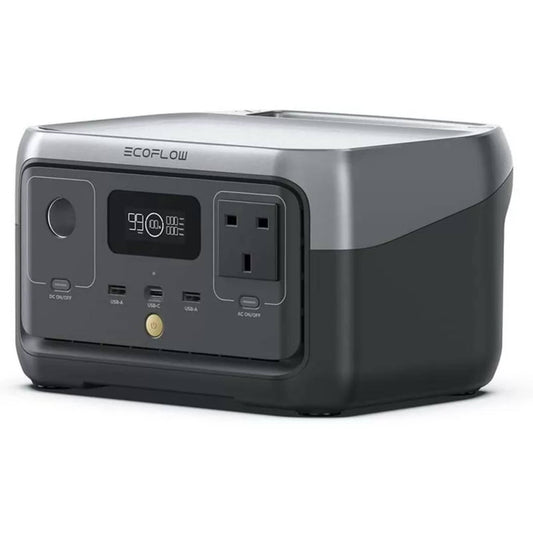 EcoFlow RIVER 2 Portable Power Station | 256Wh capacity and 300W output