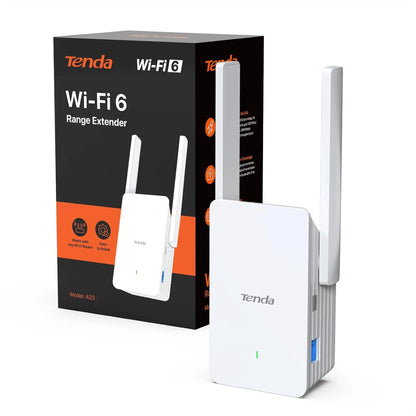 Tenda AX1500 A23 Wi-Fi 6 Range Extender | Dual Band Gigabit Repeater