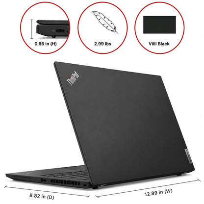 Lenovo ThinkPad T14s Gen 2 | 11th Gen Intel® Core™ i7-1185G7 | 32GB DDR4 RAM, and a fast 256GB NVMe SSD