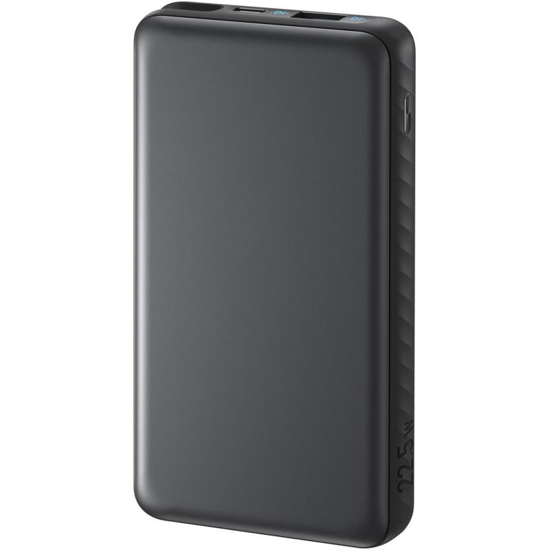 Anker Zolo Power Bank 10000mAh 22.5W Built-In USB-C Cable Black