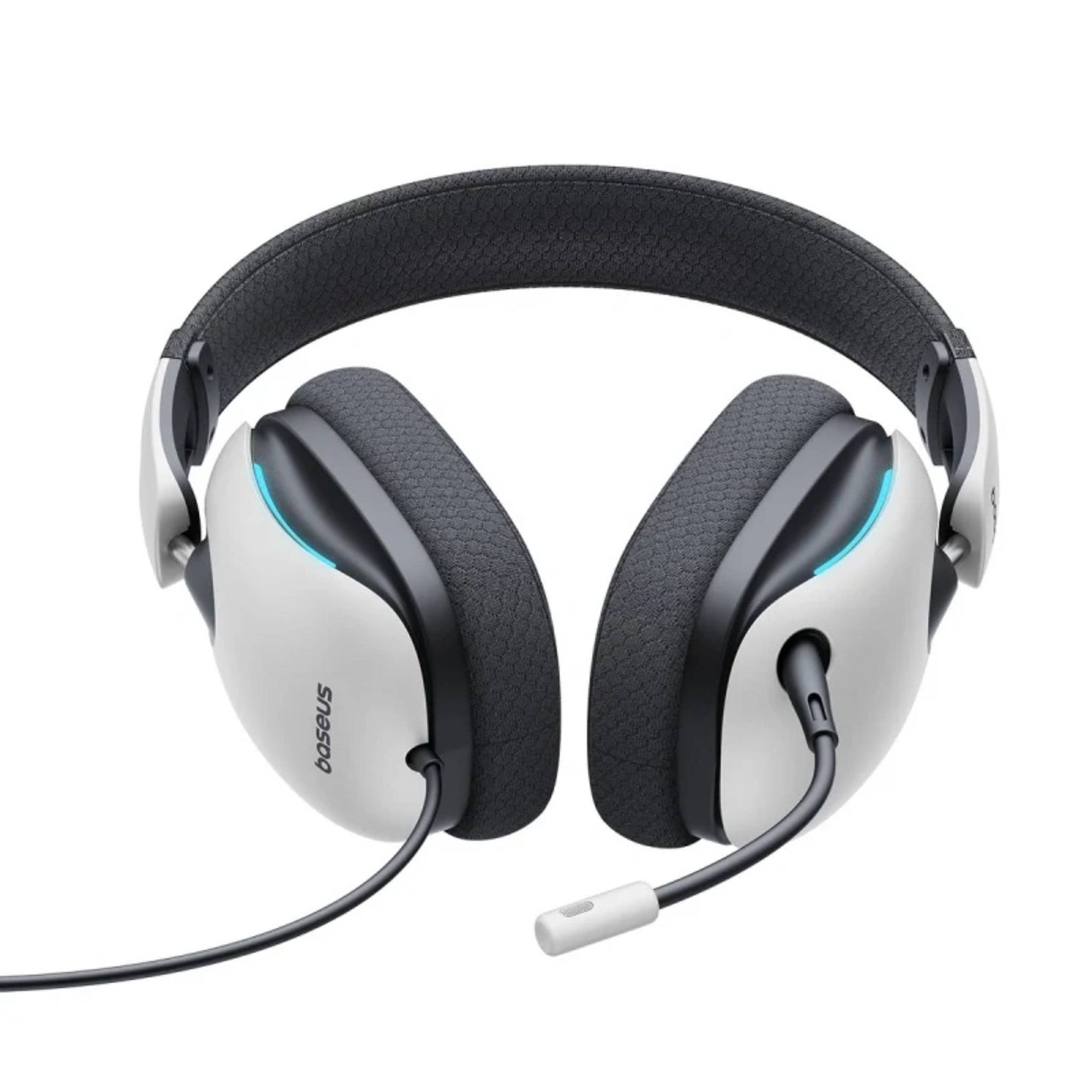 Baseus GoPlay 1 Max Gaming Wired Headphones, Moon White