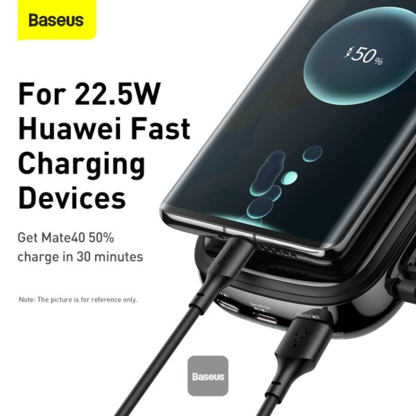 Baseus Qpow Pro Digital Display quick charging power bank 20000mAh 22.5W With Type-C Cable