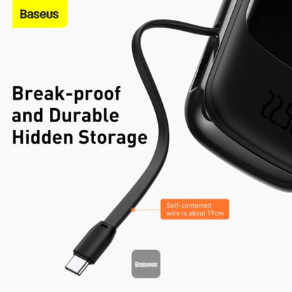 Baseus Qpow Pro Digital Display quick charging power bank 20000mAh 22.5W With Type-C Cable
