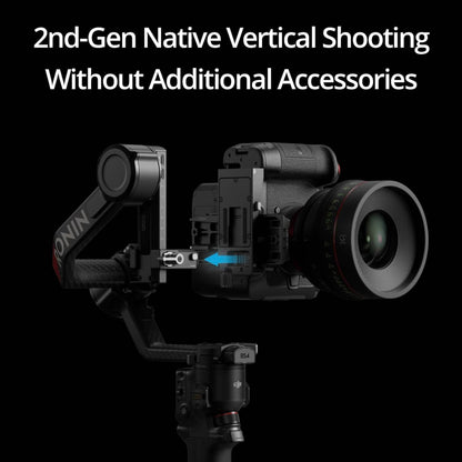 DJI RS 4 Pro, 3-Axis Gimbal Stabilizer for DSLR & Cinema Cameras