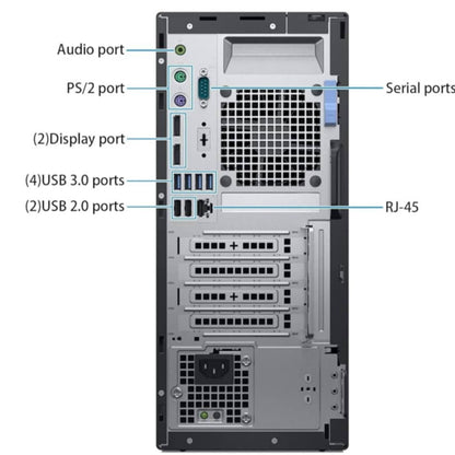 Dell Optiplex 7060 Tower Intel (R) Core i5-8th Gen