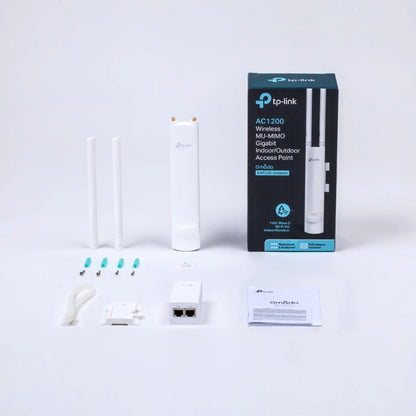 TP-Link Omada EAP225-Outdoor is an AC1200 MU-MIMO Gigabit Indoor/Outdoor Access Point