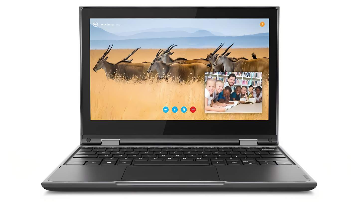 Lenovo 300e (2nd Gen) 2-in-1 PC | Intel® Celeron® N4120