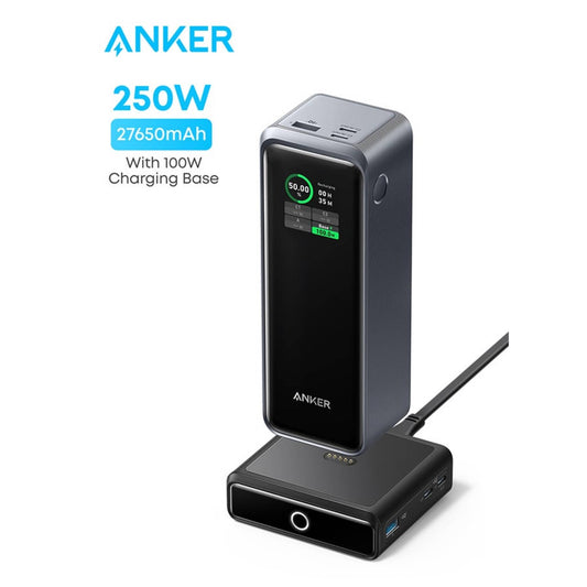 Anker 27650 mAh Prime 27,650mAh Power Bank (250W) with 100W Charging Base