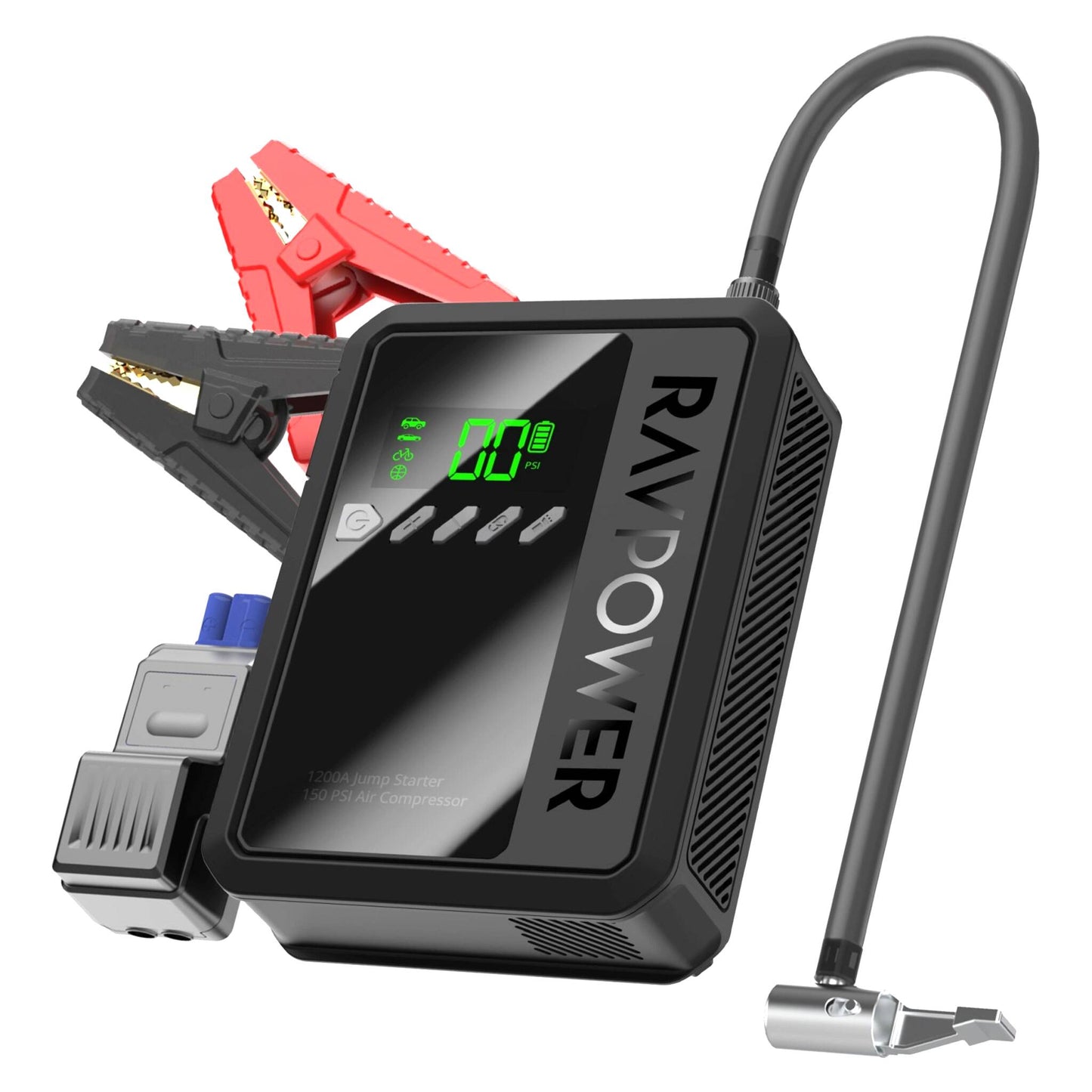 RavPower 2-in-1 Jump Starter RP-PB1240 Power Bank | 29.6Wh With Air Pump