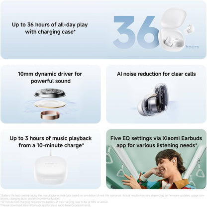 Xiaomi Redmi Buds 6 Play – Lightweight Wireless Earbuds