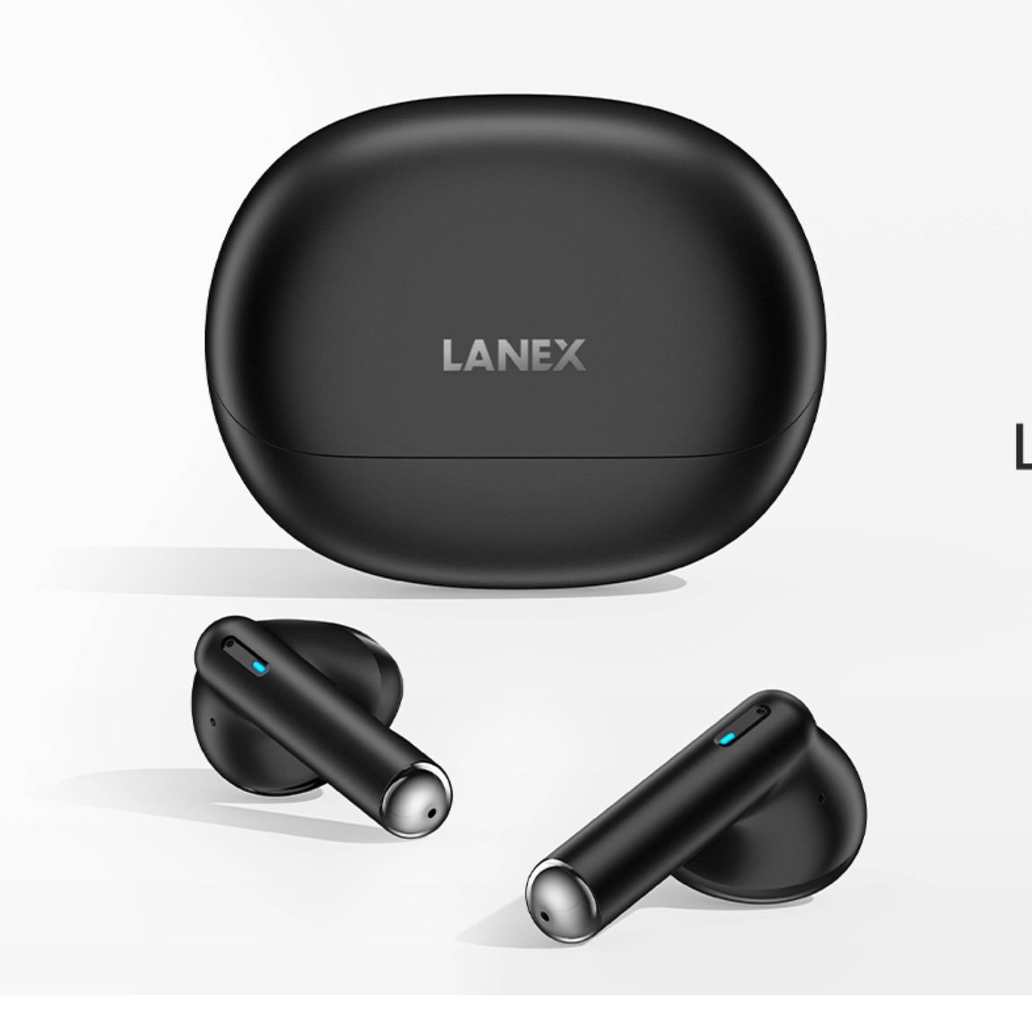 LANEX X12 Semi In-Ear Wireless Earphones 5.3 HD Call Type-C