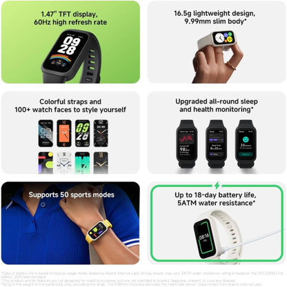 Xiaomi Smart Band 9 Active – Fitness Tracker with AMOLED Display | Pink