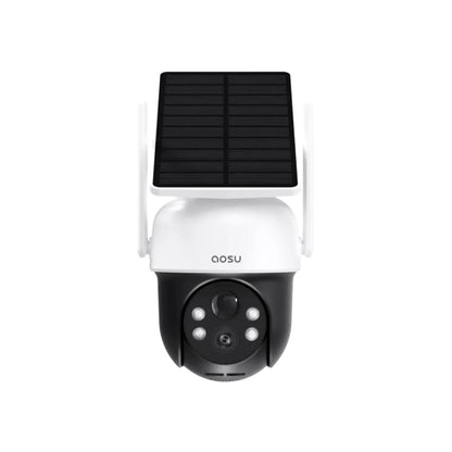 Aosu SolarCam D1 Classic System C9C-4H | Outdoor Wireless Security Cameras 4-Cam Kit | Solar Powered 2K CCTV System
