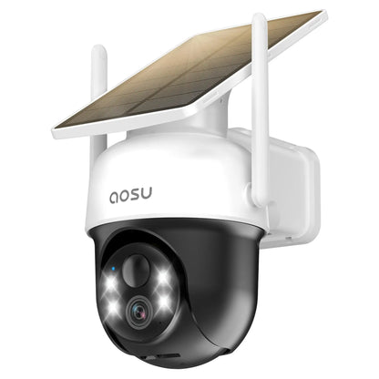 Aosu SolarCam D1 Classic System C9C | 3MP Wireless Solar Security Camera Outdoor