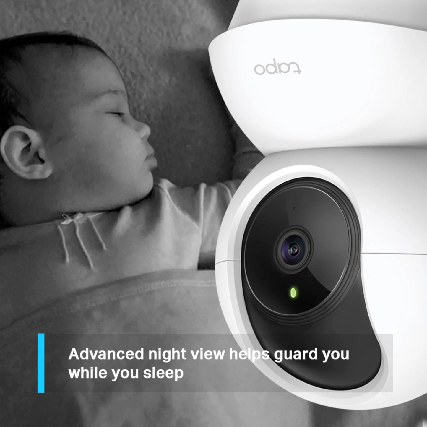 TP-Link Tapo C210 2K 3MP Pan Tilt WiFi Security Camera | Night Vision & Motion Alerts