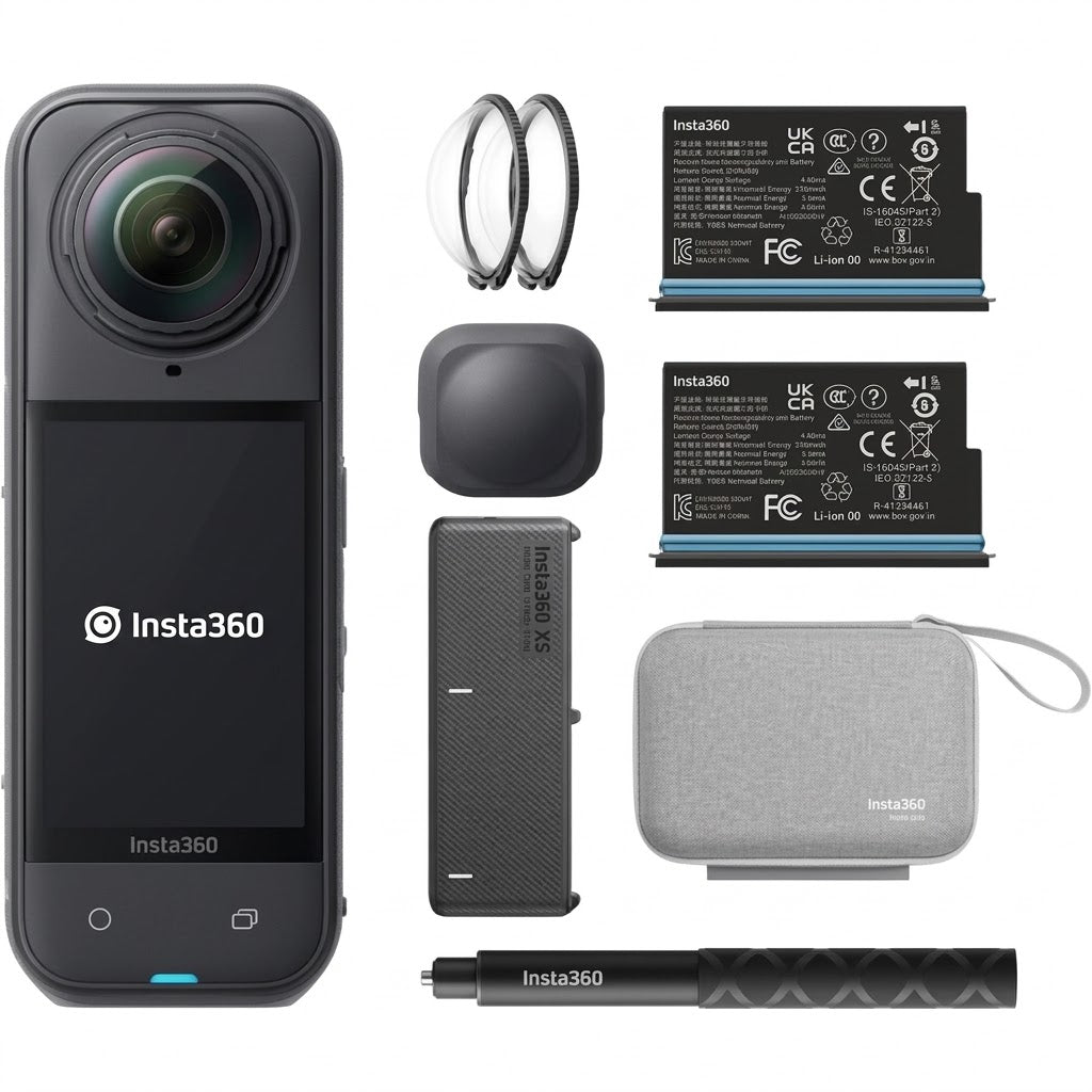 Insta360 X5 Essentials Bundle 8K 360° Camera