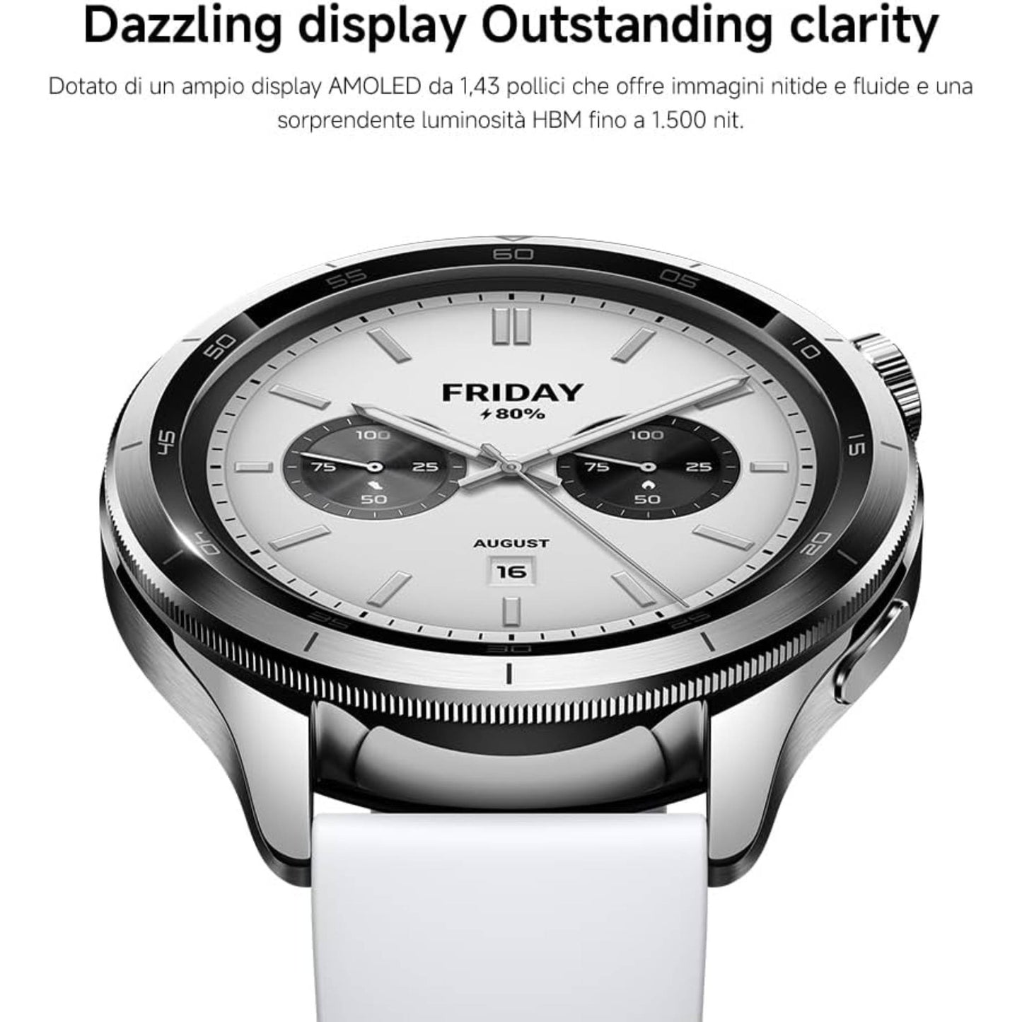 Xiaomi Watch S4 – AMOLED Display, Fitness & Health Smartwatch