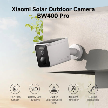 Xiaomi BW400 Pro Solar Outdoor Camera 2.5K | Wireless IP66 Security Cam