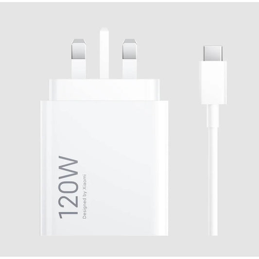 Xiaomi 120W HyperCharge Combo UK | Fast Charger Type-A