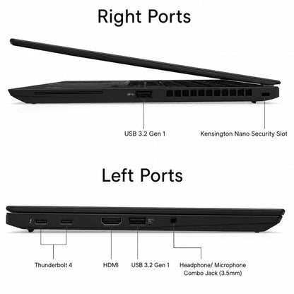 Lenovo ThinkPad T14s Gen 2 | 11th Gen Intel® Core™ i7-1185G7 | 32GB DDR4 RAM, and a fast 256GB NVMe SSD