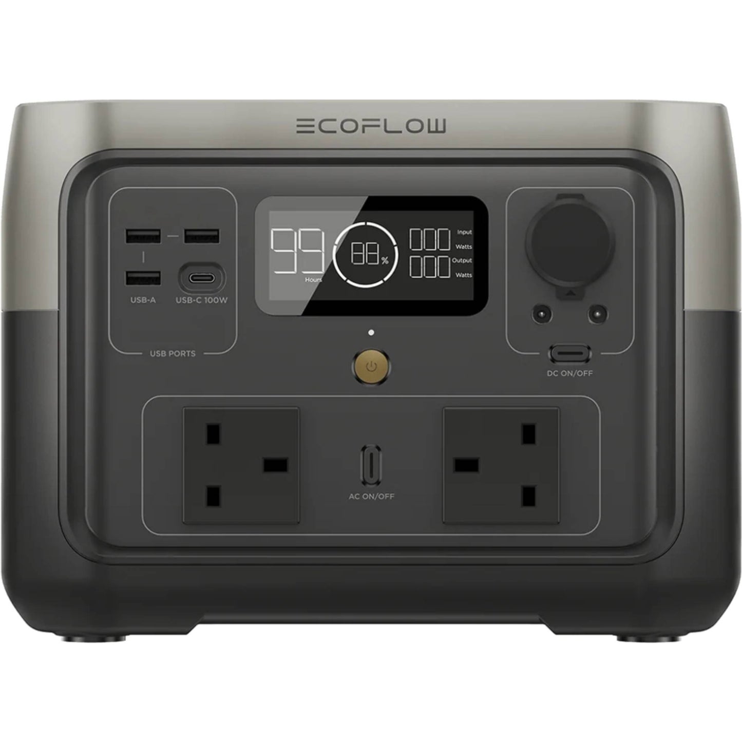 EcoFlow RIVER 2 Max Portable Power Station | 512Wh capacity and 500W