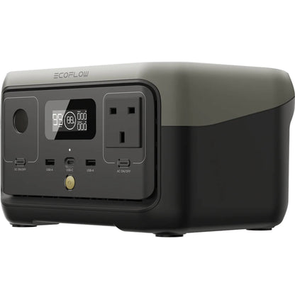 EcoFlow RIVER 2 Portable Power Station | 256Wh capacity and 300W output