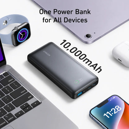 Anker 533 Power Bank PowerCore 25W 10000mAh USB-C Fast Charging Portable Charger
