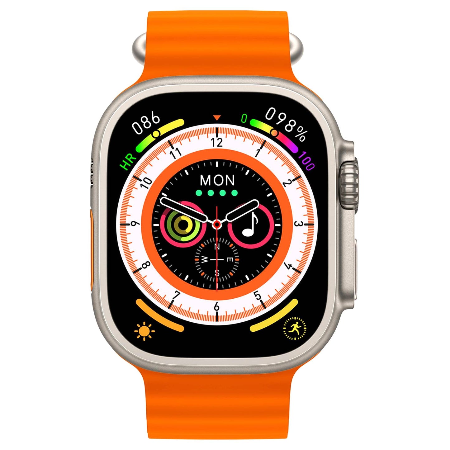 G-Tab FT8 Pro Smart Watch AMOLED 2.02 Inch Display